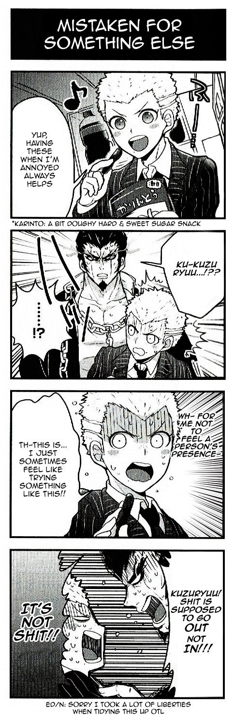 Super Danganronpa 2 4-koma Kings Chapter 3 page 4 - Chapter 3 : Part 3