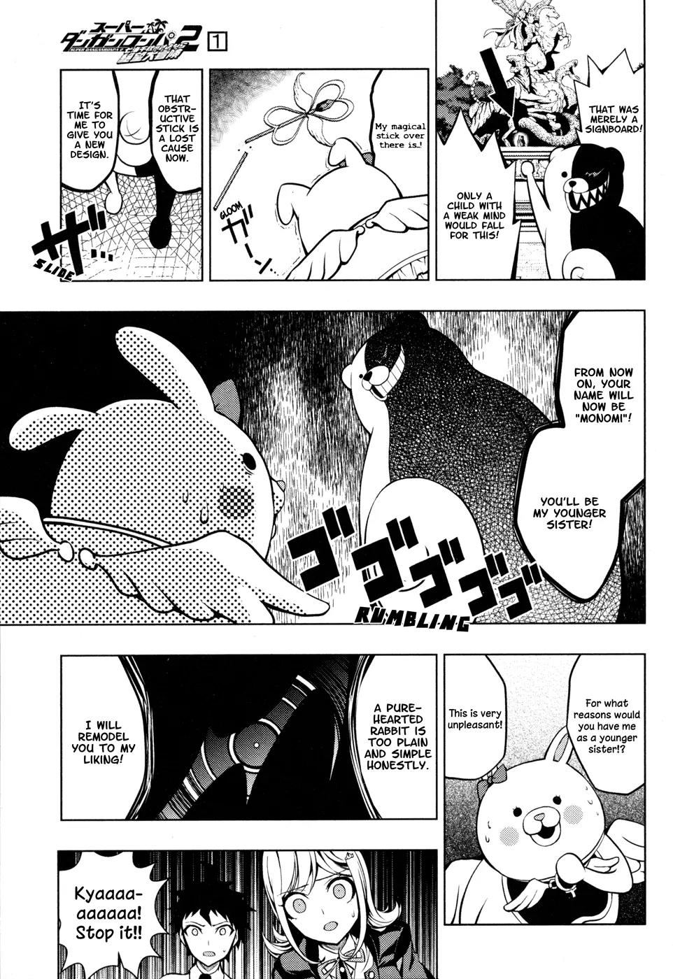 Super Danganronpa 2 - Chiaki Nanami's Goodbye Despair Quest Chapter 1 page 37 - Chapter 1