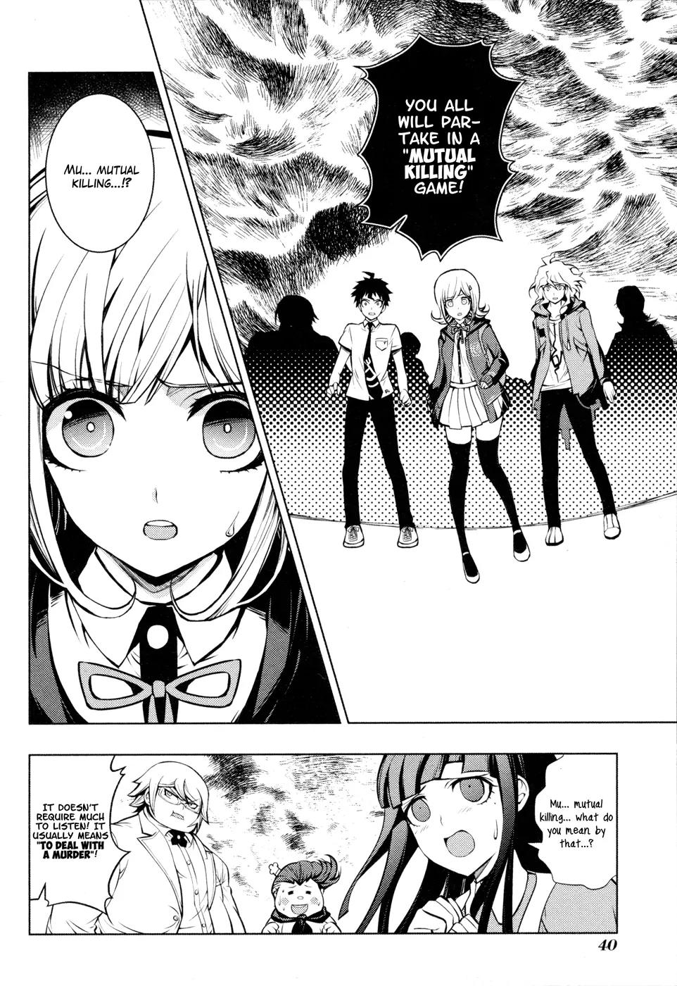 Super Danganronpa 2 - Chiaki Nanami's Goodbye Despair Quest Chapter 1 page 40 - Chapter 1