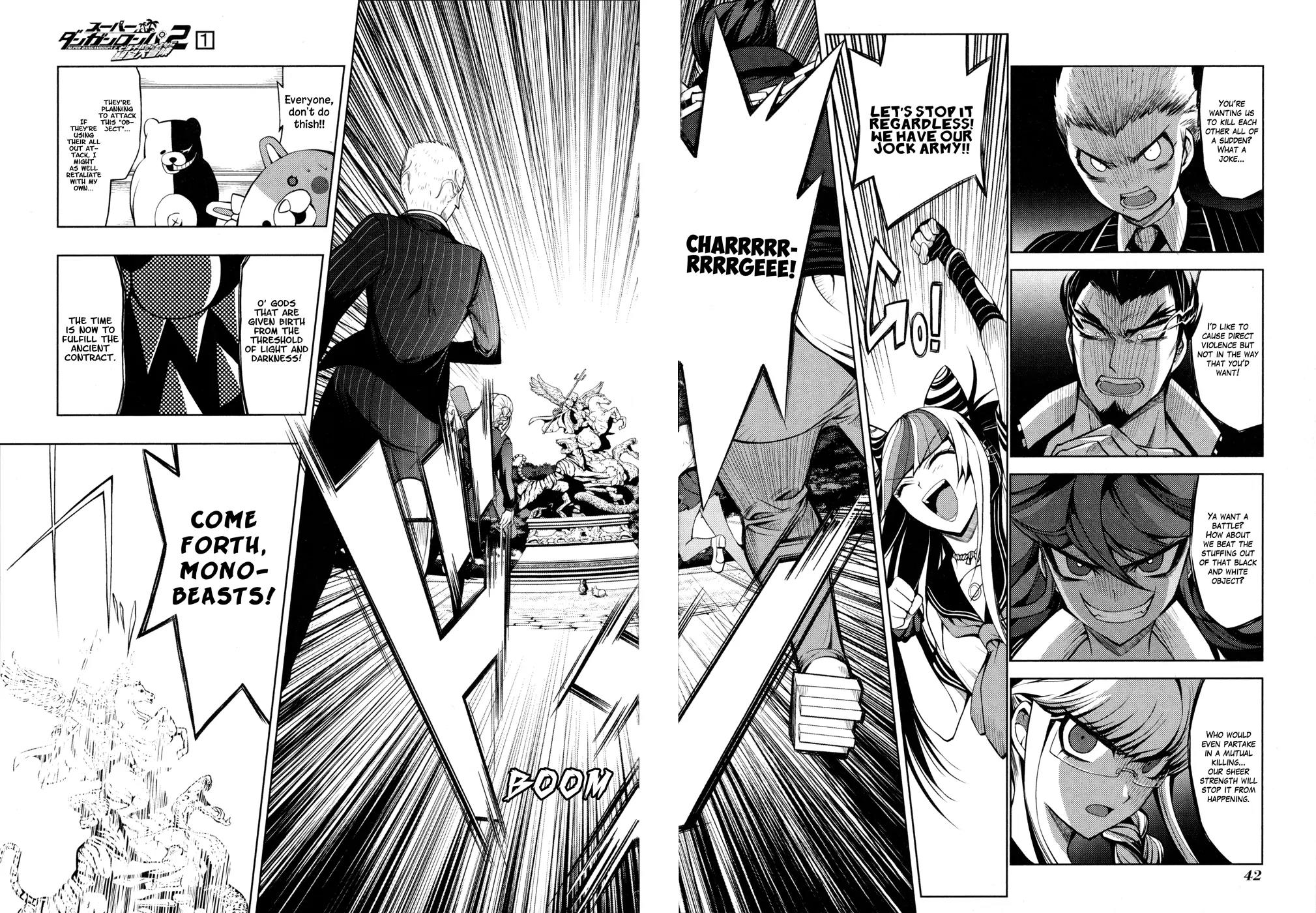 Super Danganronpa 2 - Chiaki Nanami's Goodbye Despair Quest Chapter 1 page 42 - Chapter 1