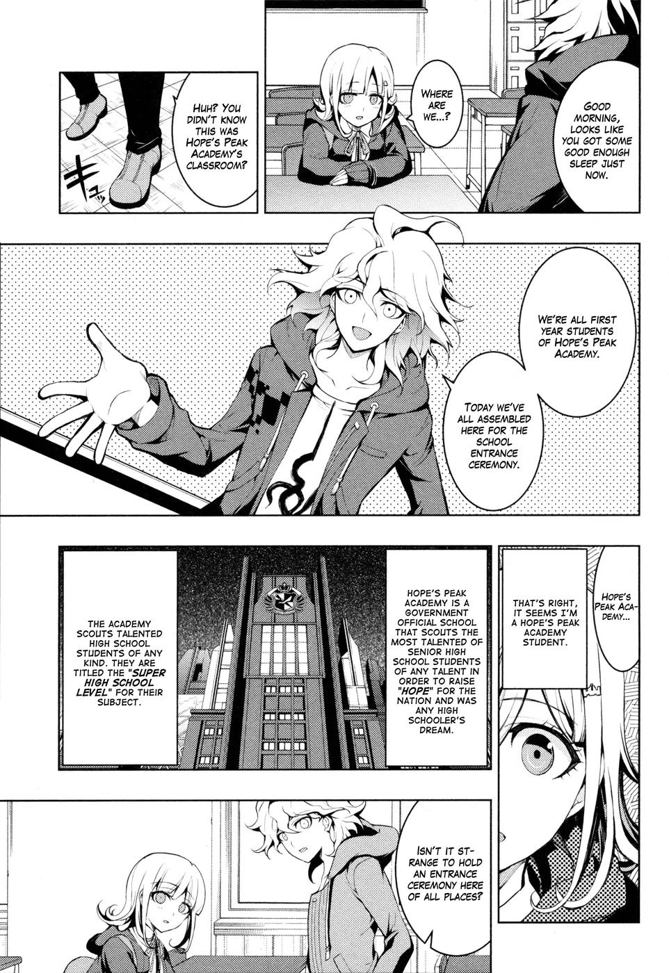 Super Danganronpa 2 - Chiaki Nanami's Goodbye Despair Quest Chapter 1 page 7 - Chapter 1