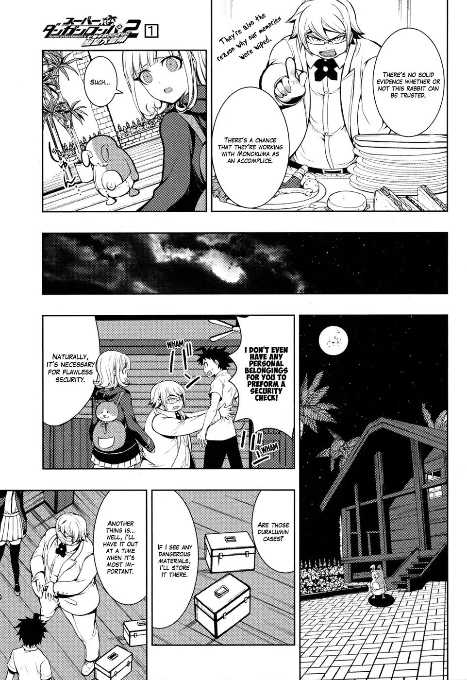 Super Danganronpa 2 - Chiaki Nanami's Goodbye Despair Quest Chapter 2 page 17 - Chapter 2