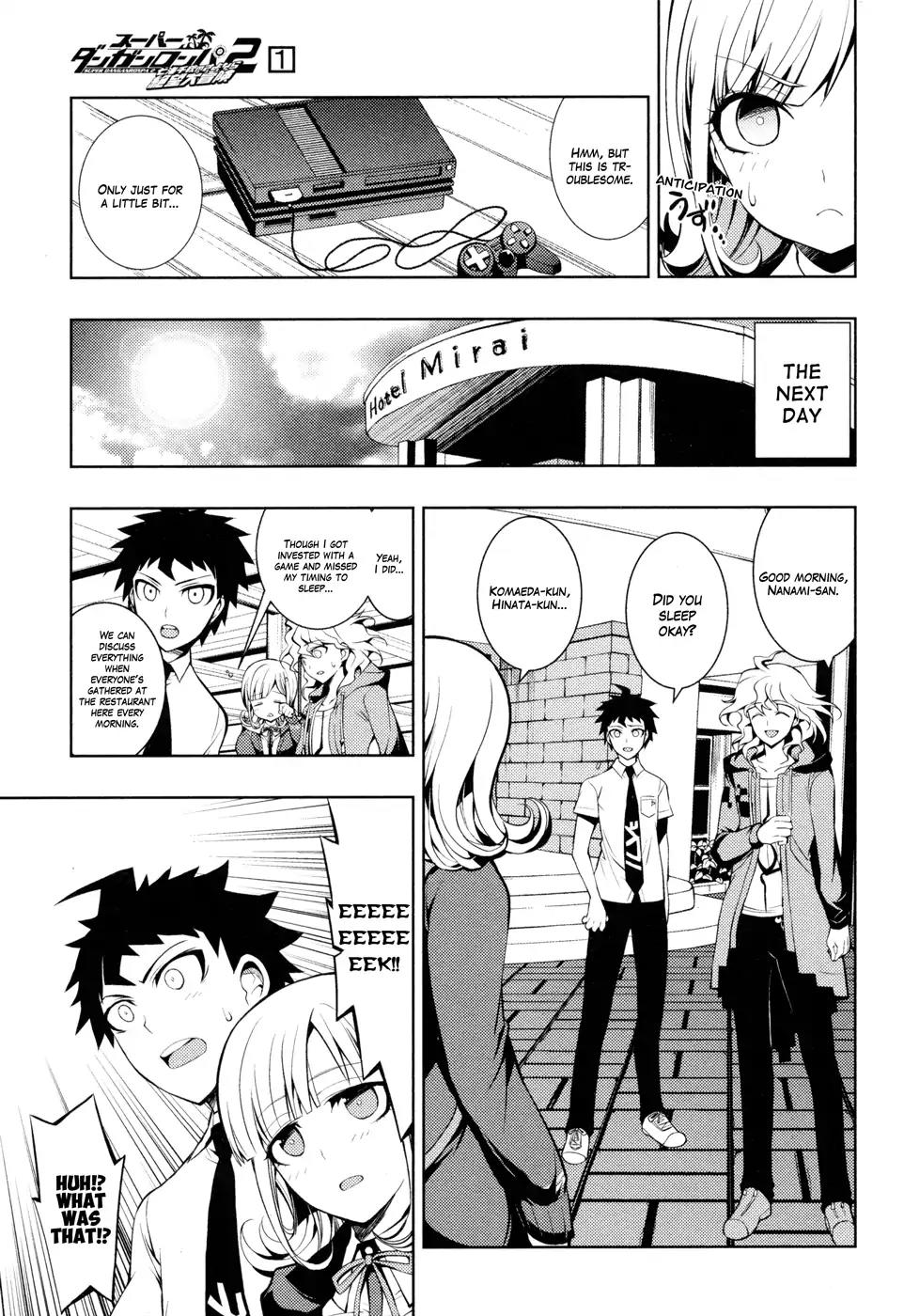 Super Danganronpa 2 - Chiaki Nanami's Goodbye Despair Quest Chapter 2 page 3 - Chapter 2