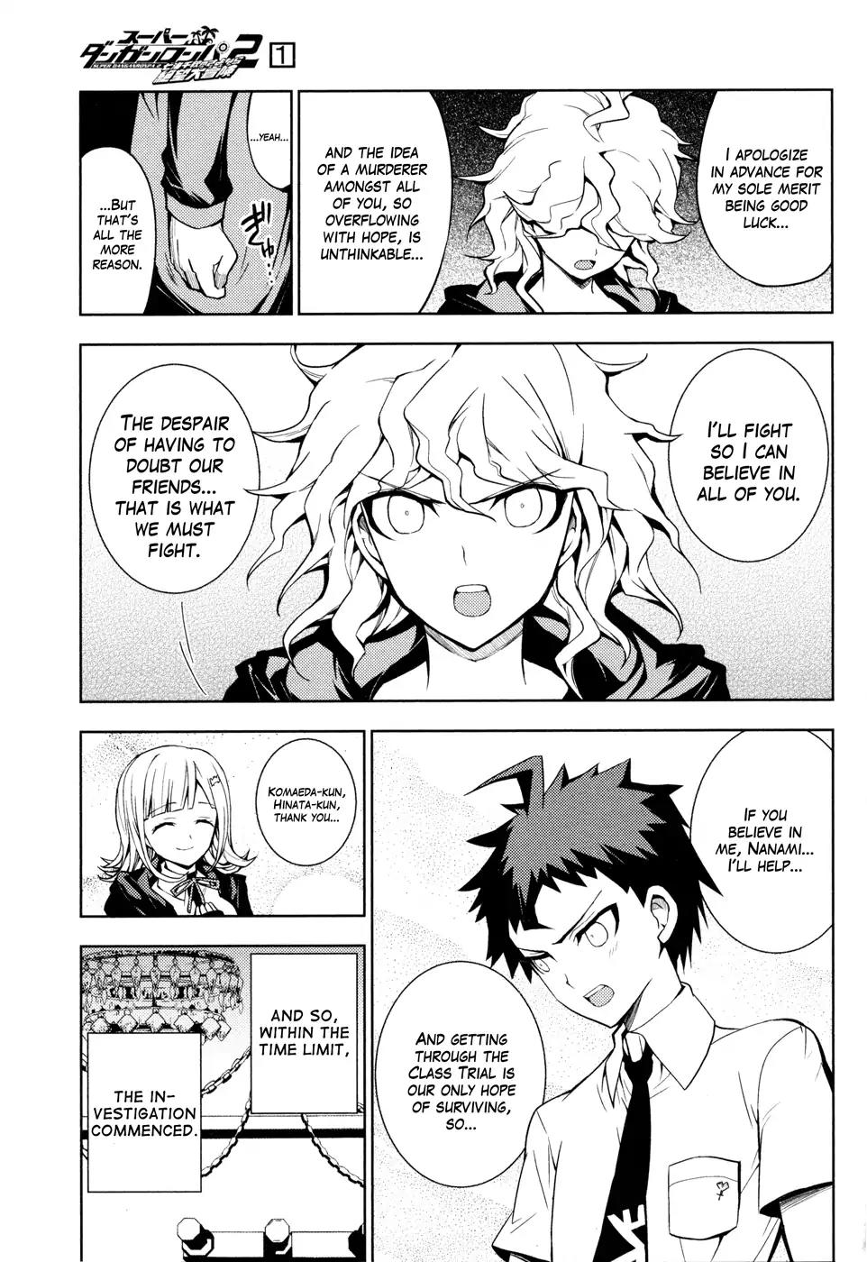 Super Danganronpa 2 - Chiaki Nanami's Goodbye Despair Quest Chapter 3 page 7 - Chapter 3