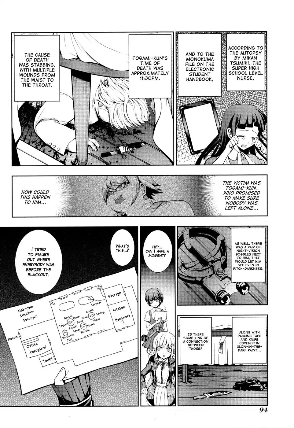 Super Danganronpa 2 - Chiaki Nanami's Goodbye Despair Quest Chapter 3 page 8 - Chapter 3