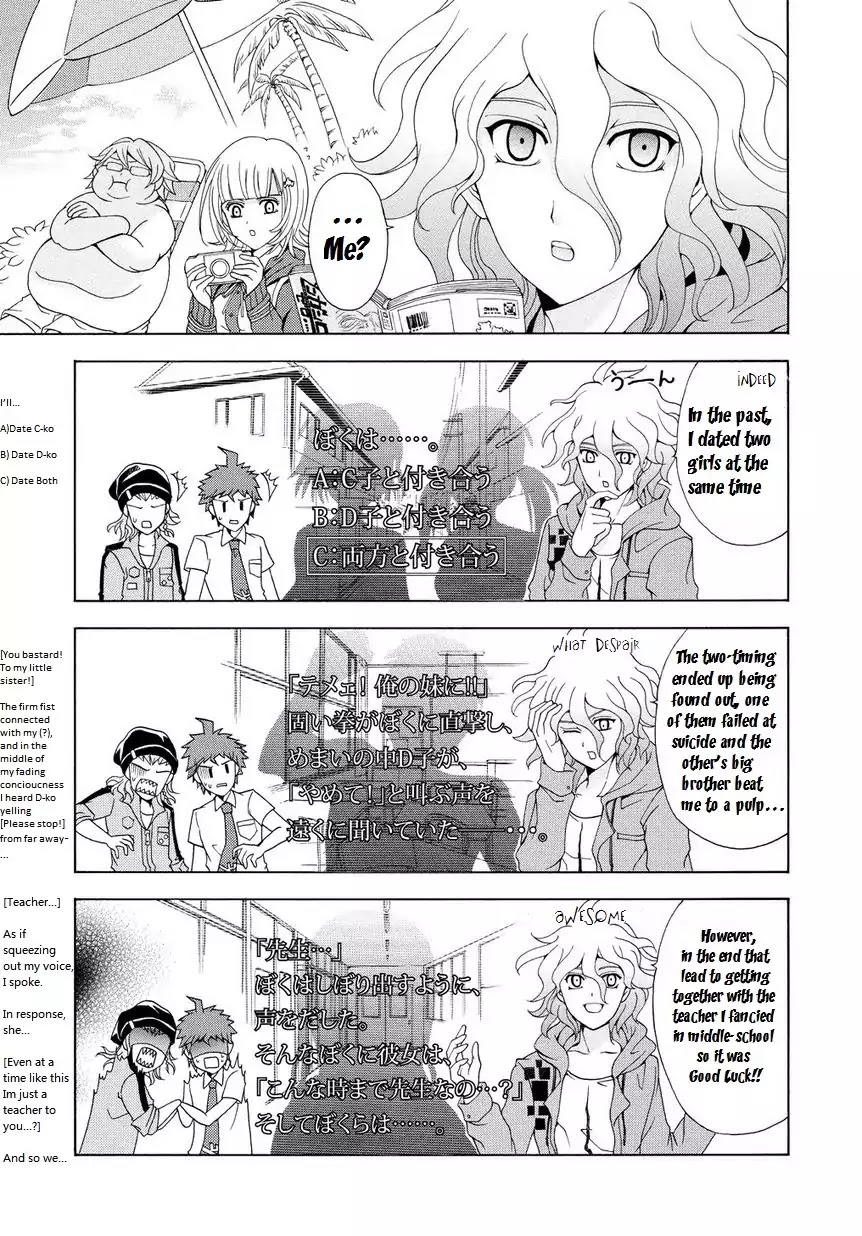 Super Danganronpa 2 - Dangan Island - Kokoro Tokonatsu, Kokoronpa Chapter 0 page 10 - Chapter 0: Chapter Prologue