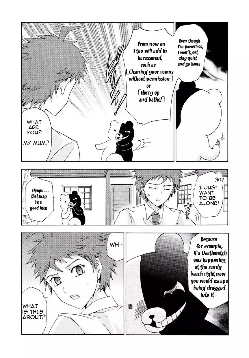 Super Danganronpa 2 - Dangan Island - Kokoro Tokonatsu, Kokoronpa Chapter 0 page 14 - Chapter 0: Chapter Prologue