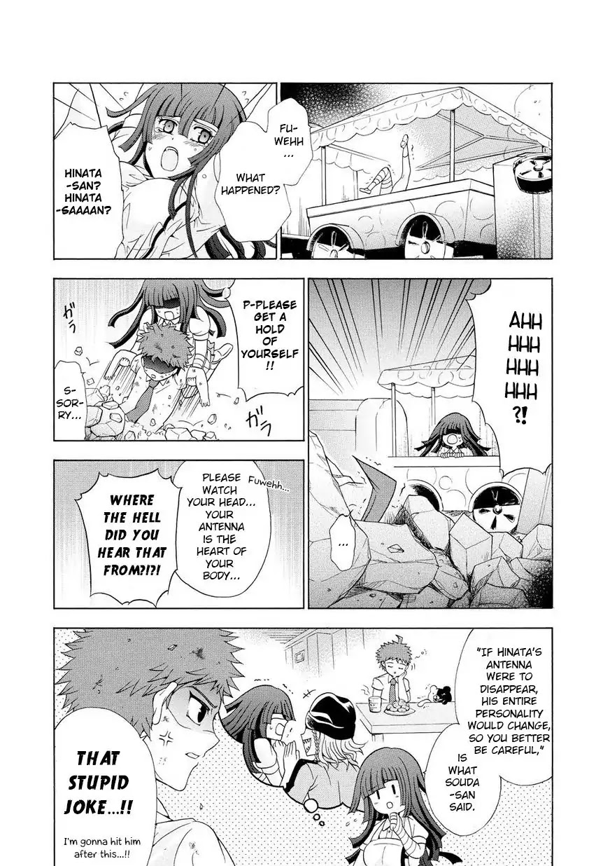 Super Danganronpa 2 - Dangan Island - Kokoro Tokonatsu, Kokoronpa Chapter 3 page 14 - Chapter 3: Sick + Nurse = An Incident!?