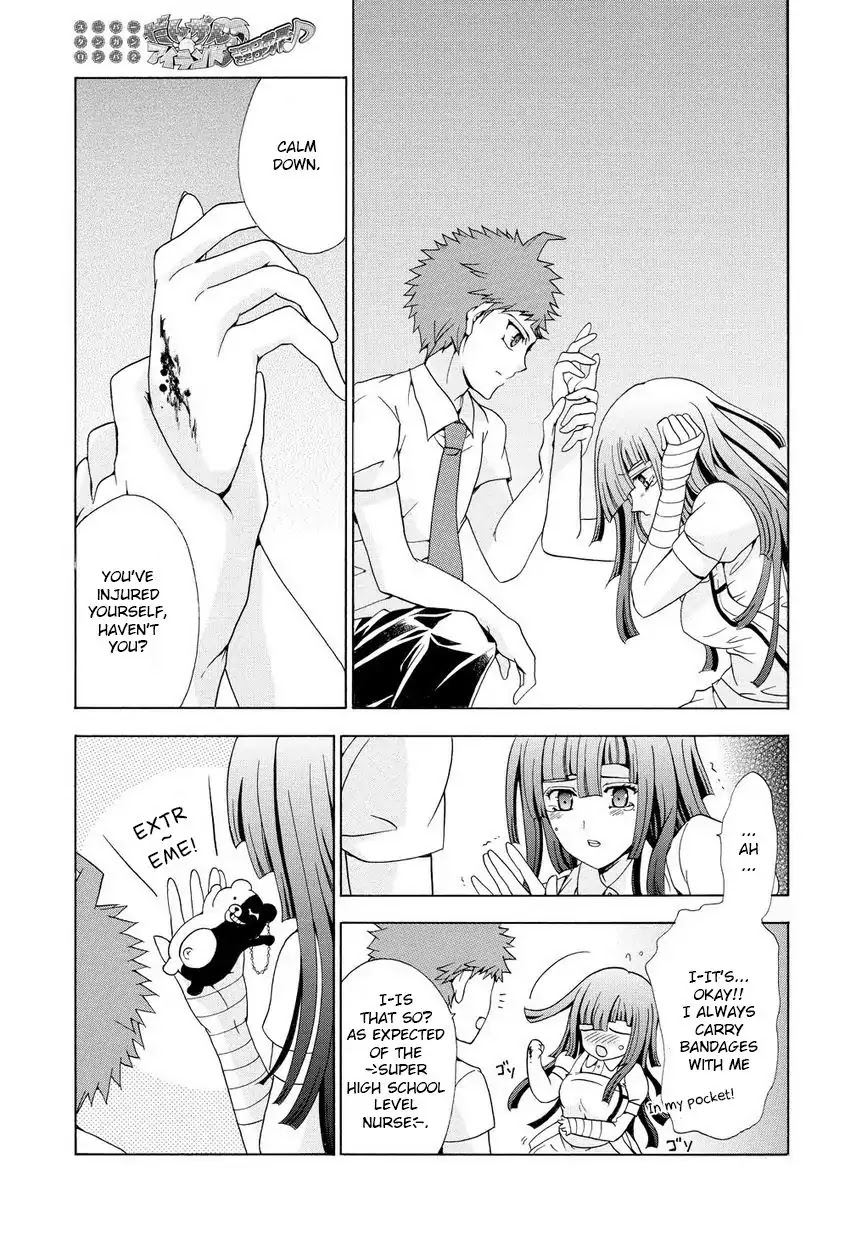 Super Danganronpa 2 - Dangan Island - Kokoro Tokonatsu, Kokoronpa Chapter 3 page 17 - Chapter 3: Sick + Nurse = An Incident!?