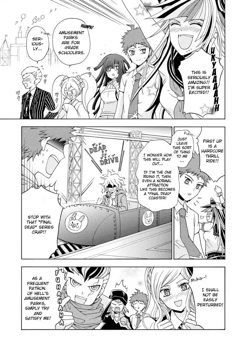 Super Danganronpa 2 - Dangan Island - Kokoro Tokonatsu, Kokoronpa Chapter 3 page 5 - Chapter 3: Sick + Nurse = An Incident!?