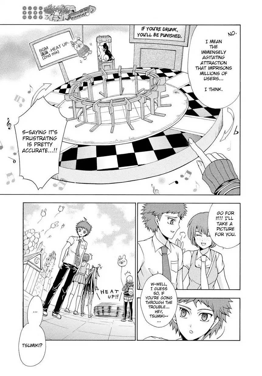 Super Danganronpa 2 - Dangan Island - Kokoro Tokonatsu, Kokoronpa Chapter 3 page 7 - Chapter 3: Sick + Nurse = An Incident!?