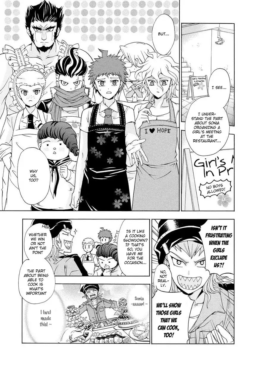 Super Danganronpa 2 - Dangan Island - Kokoro Tokonatsu, Kokoronpa Chapter 4 page 3 - Chapter 4: Love & Sexy! Cooking