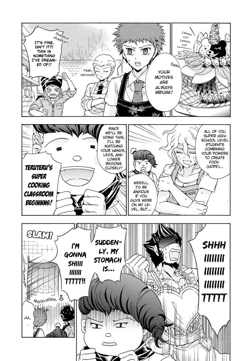 Super Danganronpa 2 - Dangan Island - Kokoro Tokonatsu, Kokoronpa Chapter 4 page 5 - Chapter 4: Love & Sexy! Cooking
