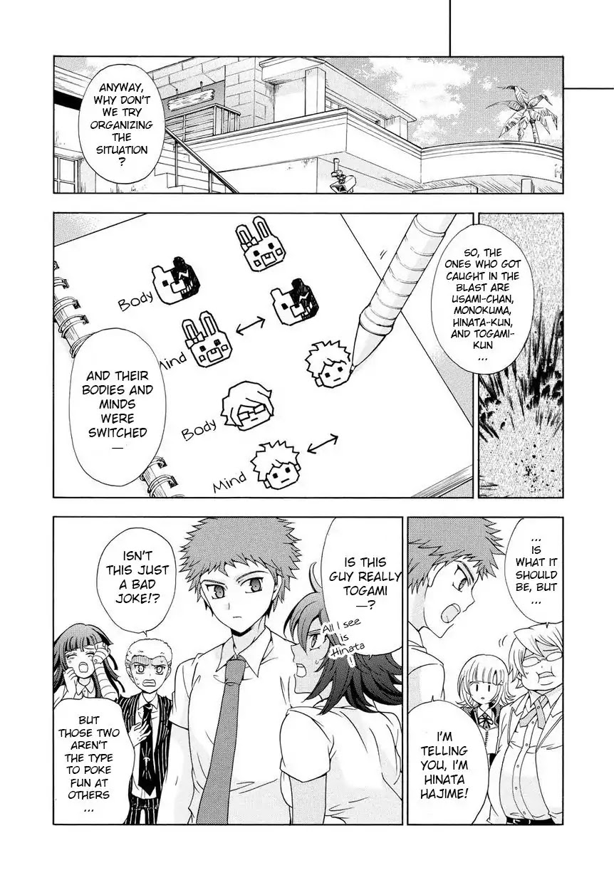 Super Danganronpa 2 - Dangan Island - Kokoro Tokonatsu, Kokoronpa Chapter 5 page 12 - Chapter 5: I'm, With You!? Huge Panic!! [END]