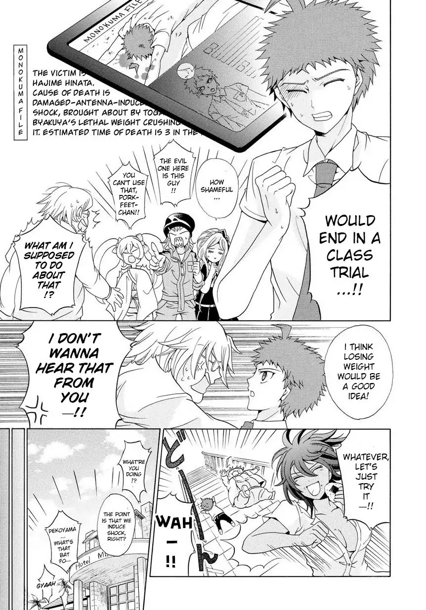 Super Danganronpa 2 - Dangan Island - Kokoro Tokonatsu, Kokoronpa Chapter 5 page 15 - Chapter 5: I'm, With You!? Huge Panic!! [END]