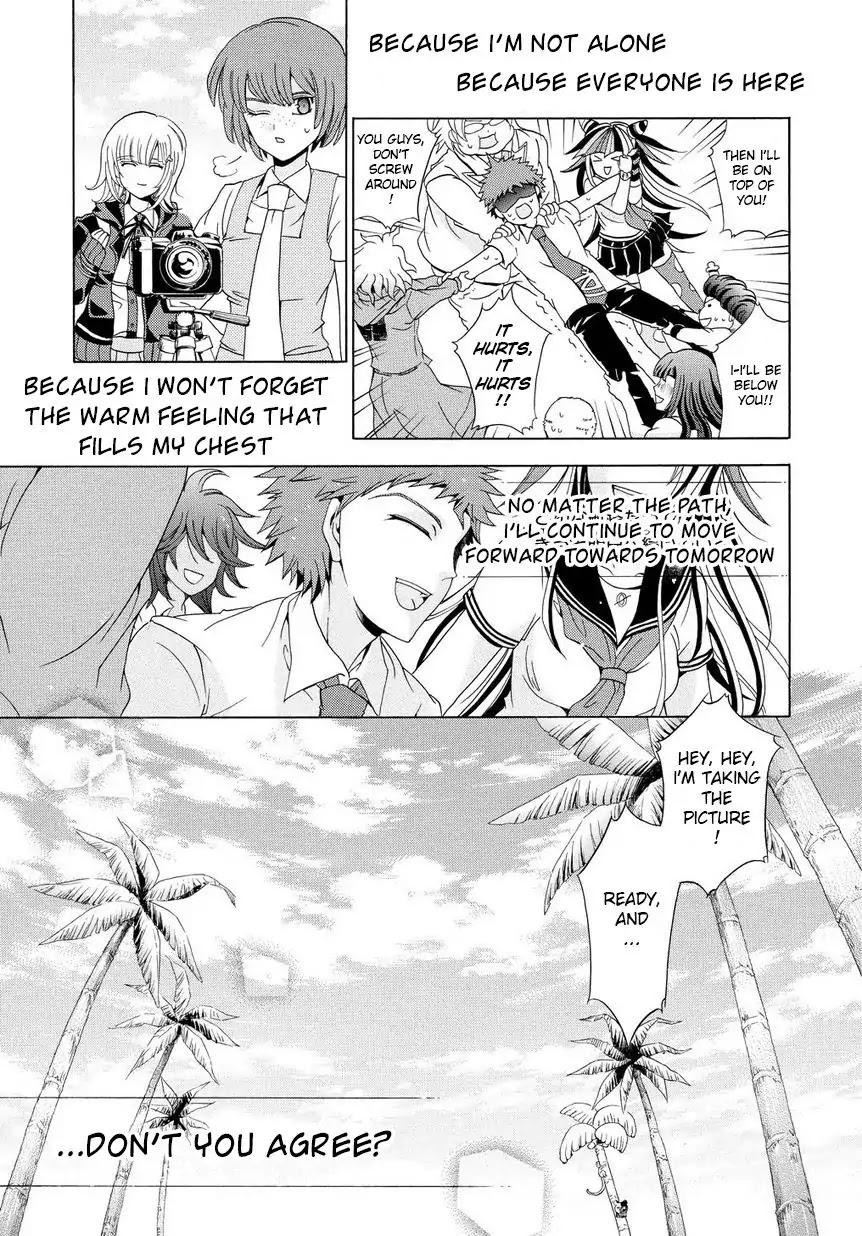 Super Danganronpa 2 - Dangan Island - Kokoro Tokonatsu, Kokoronpa Chapter 5 page 33 - Chapter 5: I'm, With You!? Huge Panic!! [END]