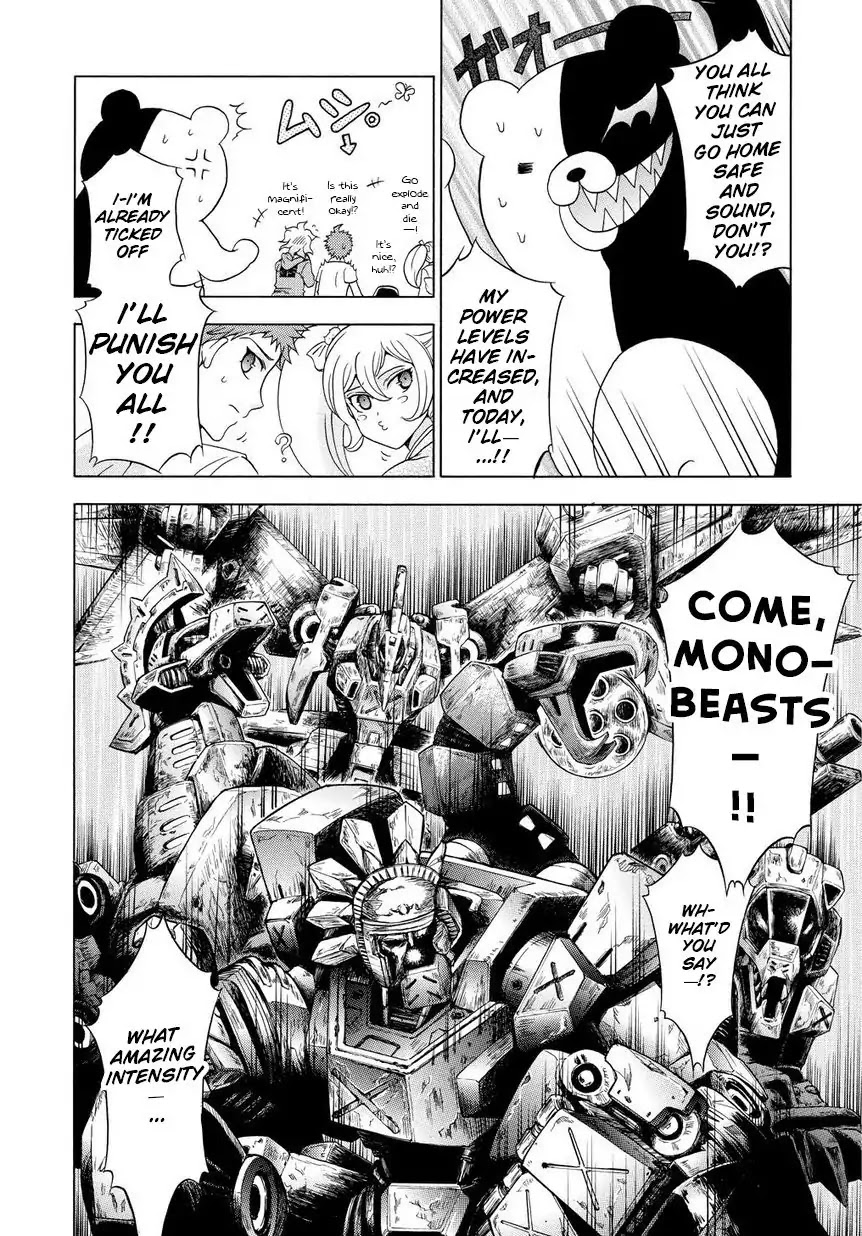 Super Danganronpa 2 - Dangan Island - Kokoro Tokonatsu, Kokoronpa Chapter 5 page 4 - Chapter 5: I'm, With You!? Huge Panic!! [END]