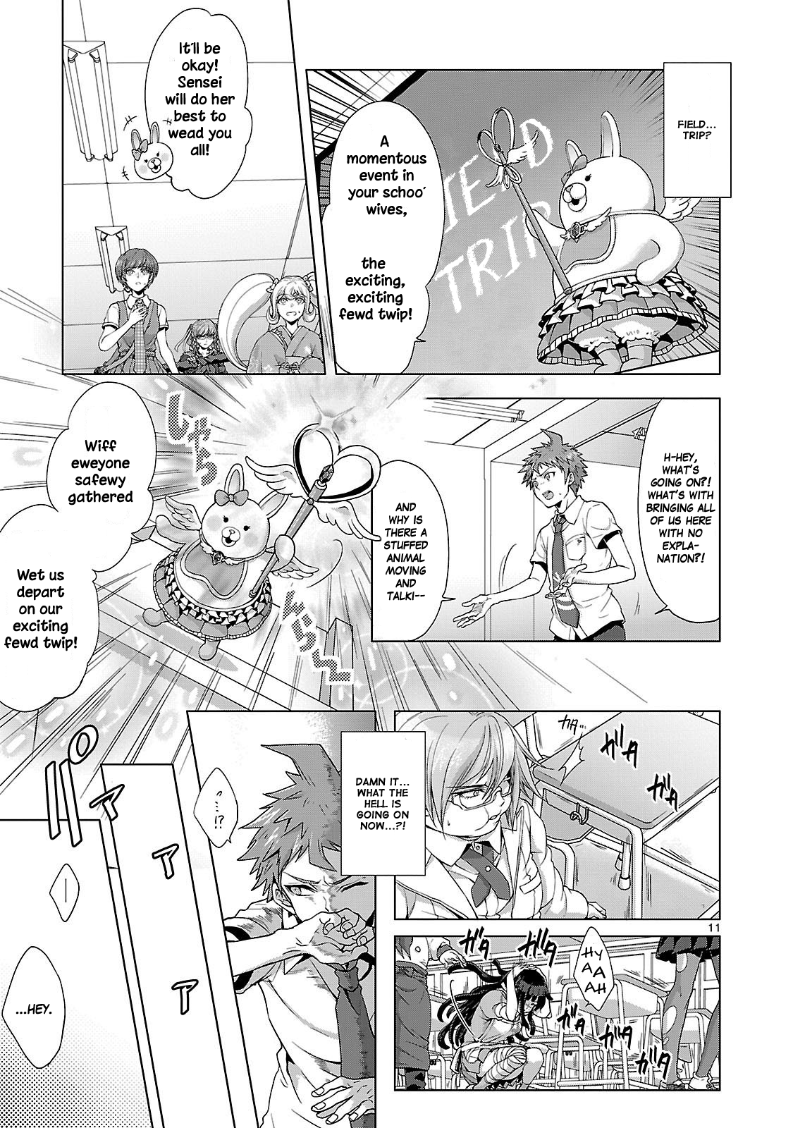 Super Danganronpa 2: Goodbye Despair Academy Chapter 0 page 15 - Chapter 0: Prologue
