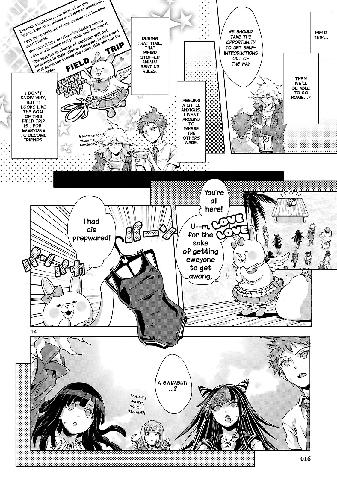 Super Danganronpa 2: Goodbye Despair Academy Chapter 0 page 18 - Chapter 0: Prologue