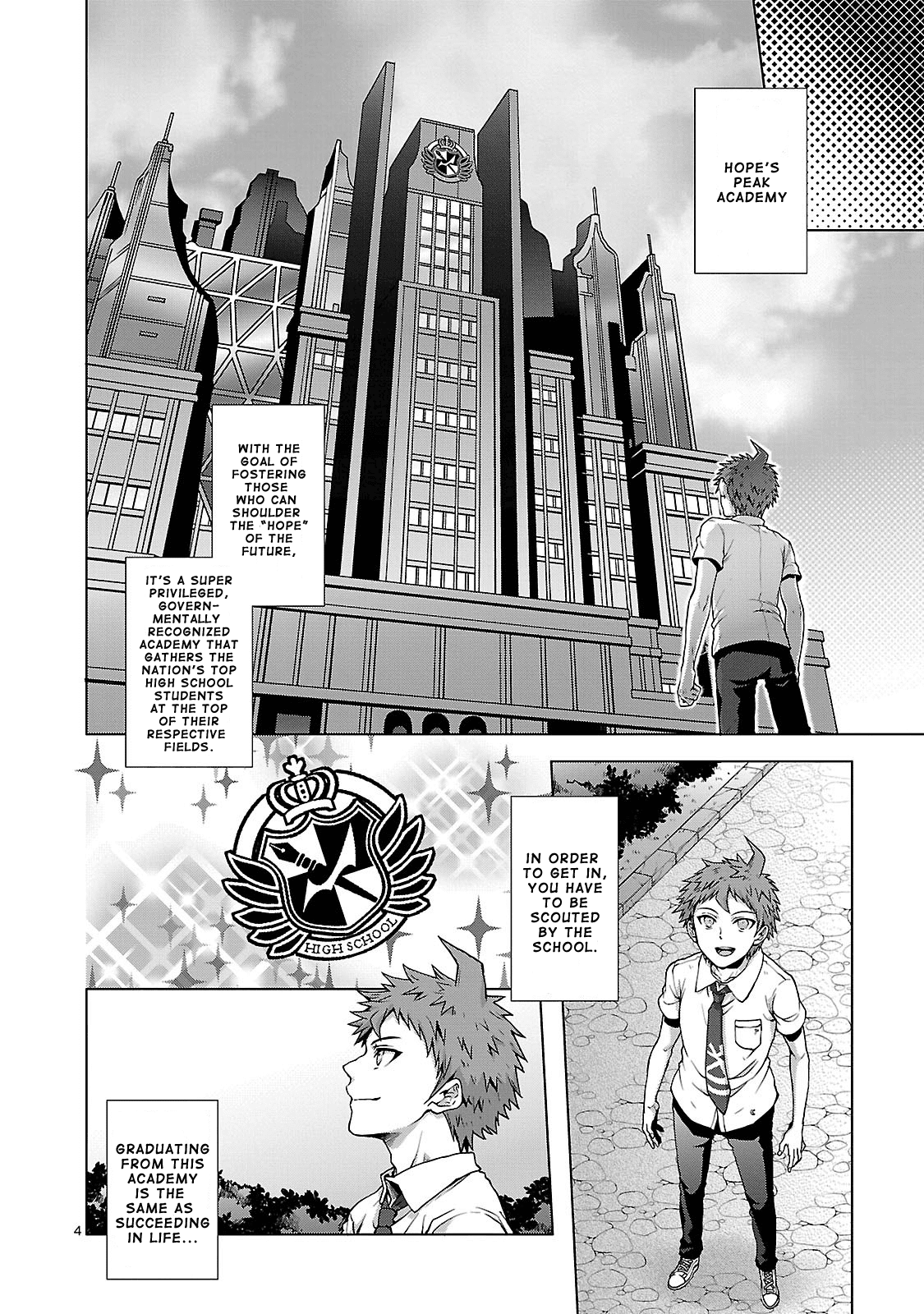 Super Danganronpa 2: Goodbye Despair Academy Chapter 0 page 9 - Chapter 0: Prologue
