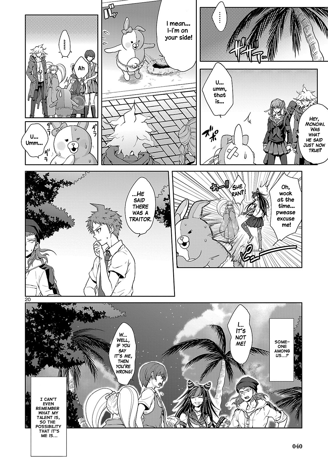 Super Danganronpa 2: Goodbye Despair Academy Chapter 1 page 22 - Chapter 1: The Beginning of the Field Trip of Mutual Killing
