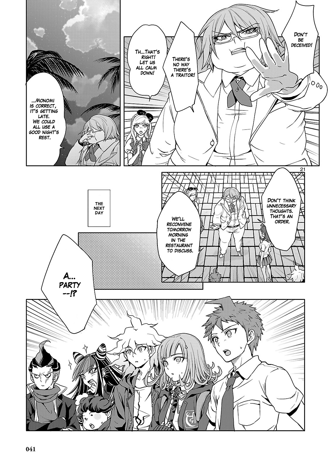 Super Danganronpa 2: Goodbye Despair Academy Chapter 1 page 23 - Chapter 1: The Beginning of the Field Trip of Mutual Killing