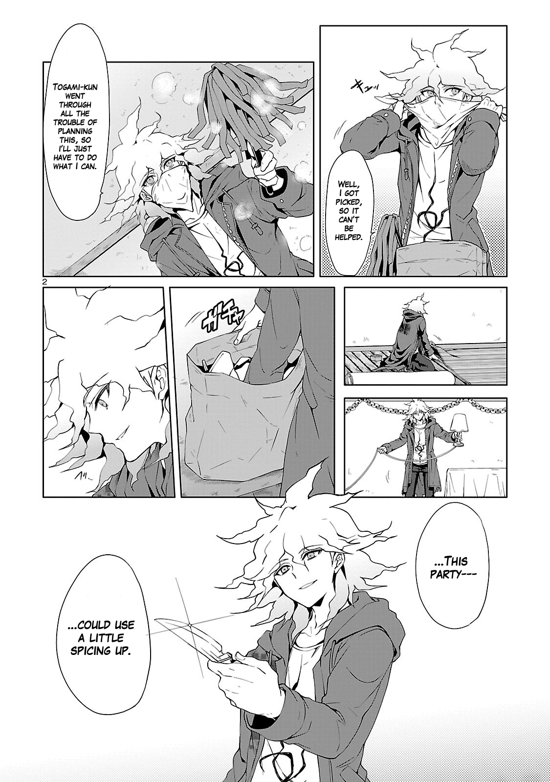 Super Danganronpa 2: Goodbye Despair Academy Chapter 1 page 4 - Chapter 1: The Beginning of the Field Trip of Mutual Killing