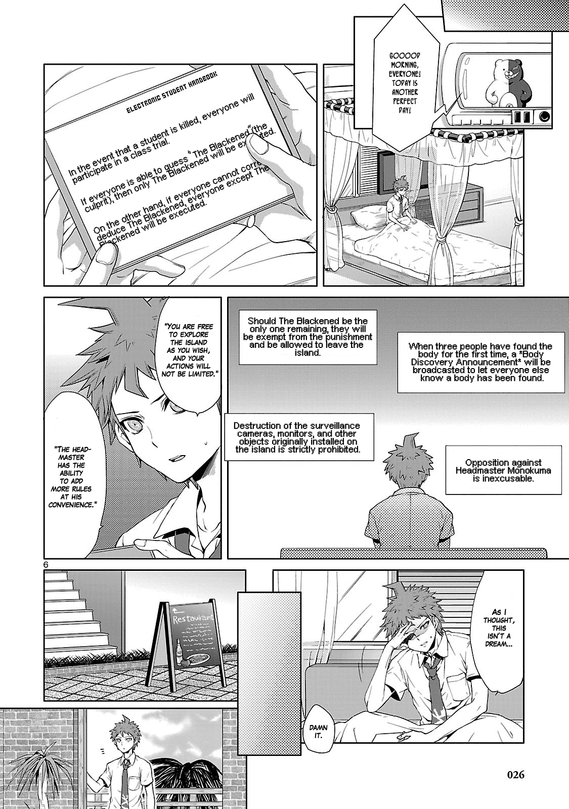 Super Danganronpa 2: Goodbye Despair Academy Chapter 1 page 8 - Chapter 1: The Beginning of the Field Trip of Mutual Killing