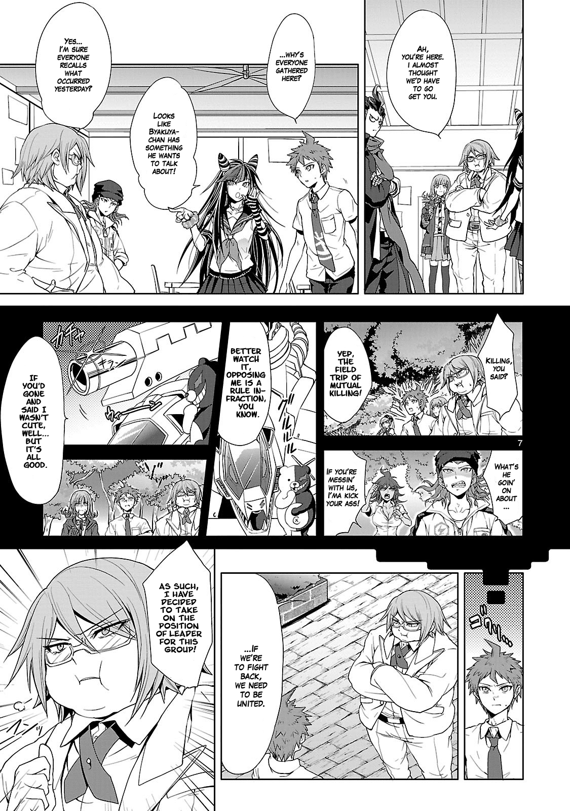 Super Danganronpa 2: Goodbye Despair Academy Chapter 1 page 9 - Chapter 1: The Beginning of the Field Trip of Mutual Killing