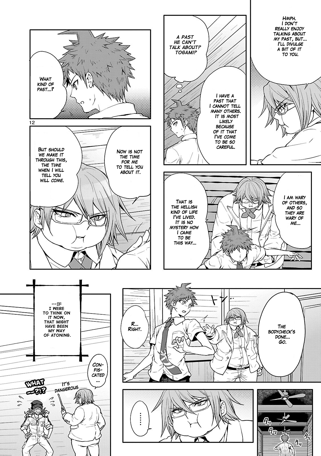 Super Danganronpa 2: Goodbye Despair Academy Chapter 2.1 page 12 - Chapter 2.1: Part 1 - The First Murder