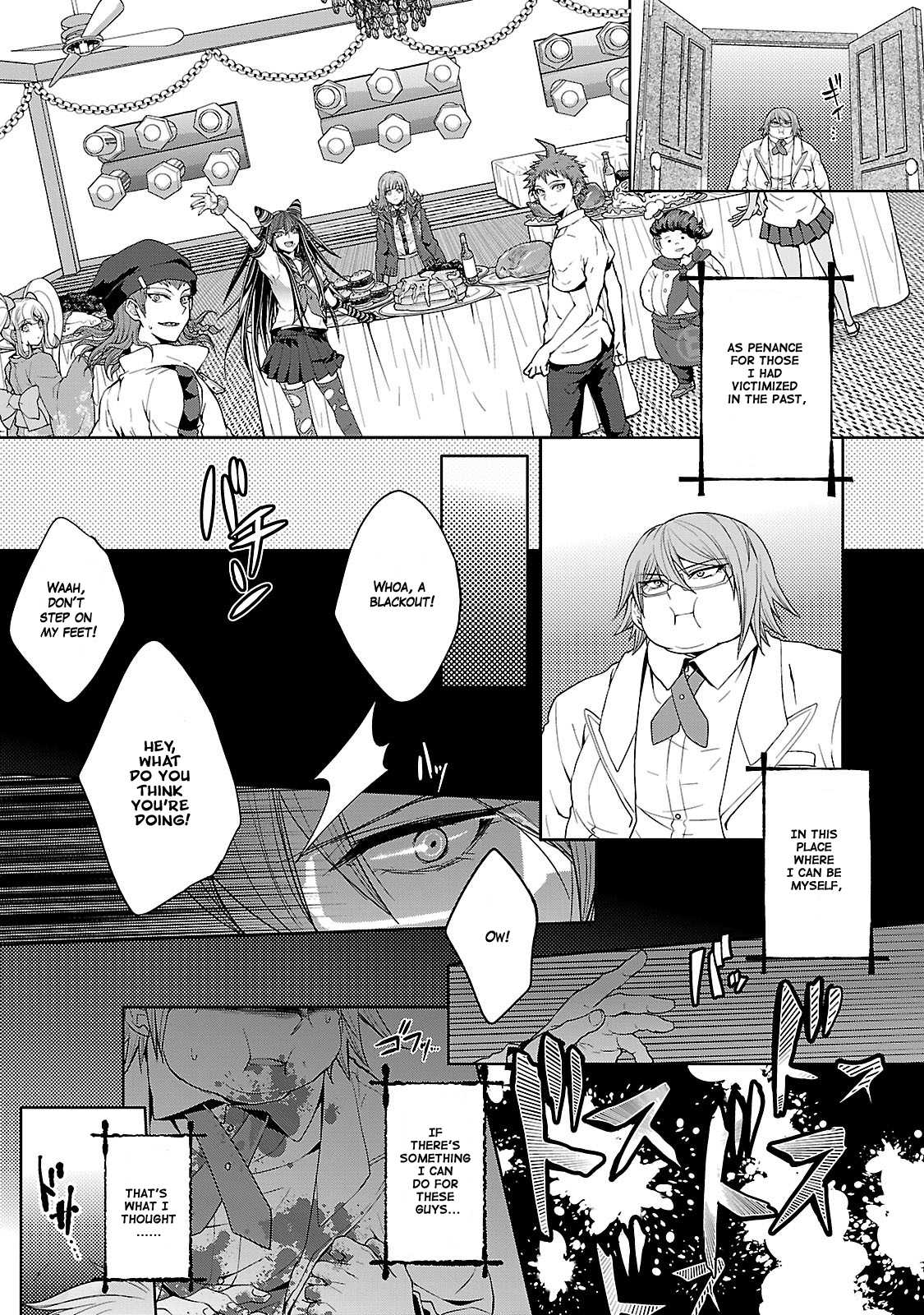 Super Danganronpa 2: Goodbye Despair Academy Chapter 2.1 page 13 - Chapter 2.1: Part 1 - The First Murder