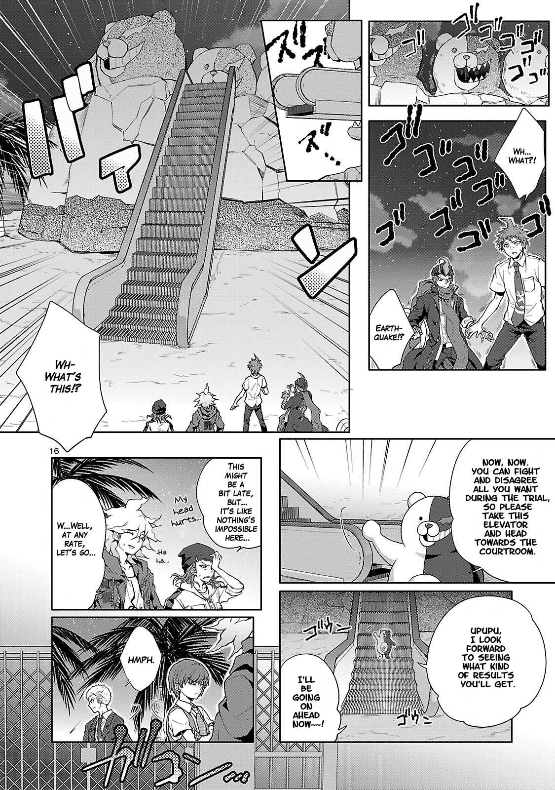 Super Danganronpa 2: Goodbye Despair Academy Chapter 2.1 page 16 - Chapter 2.1: Part 1 - The First Murder