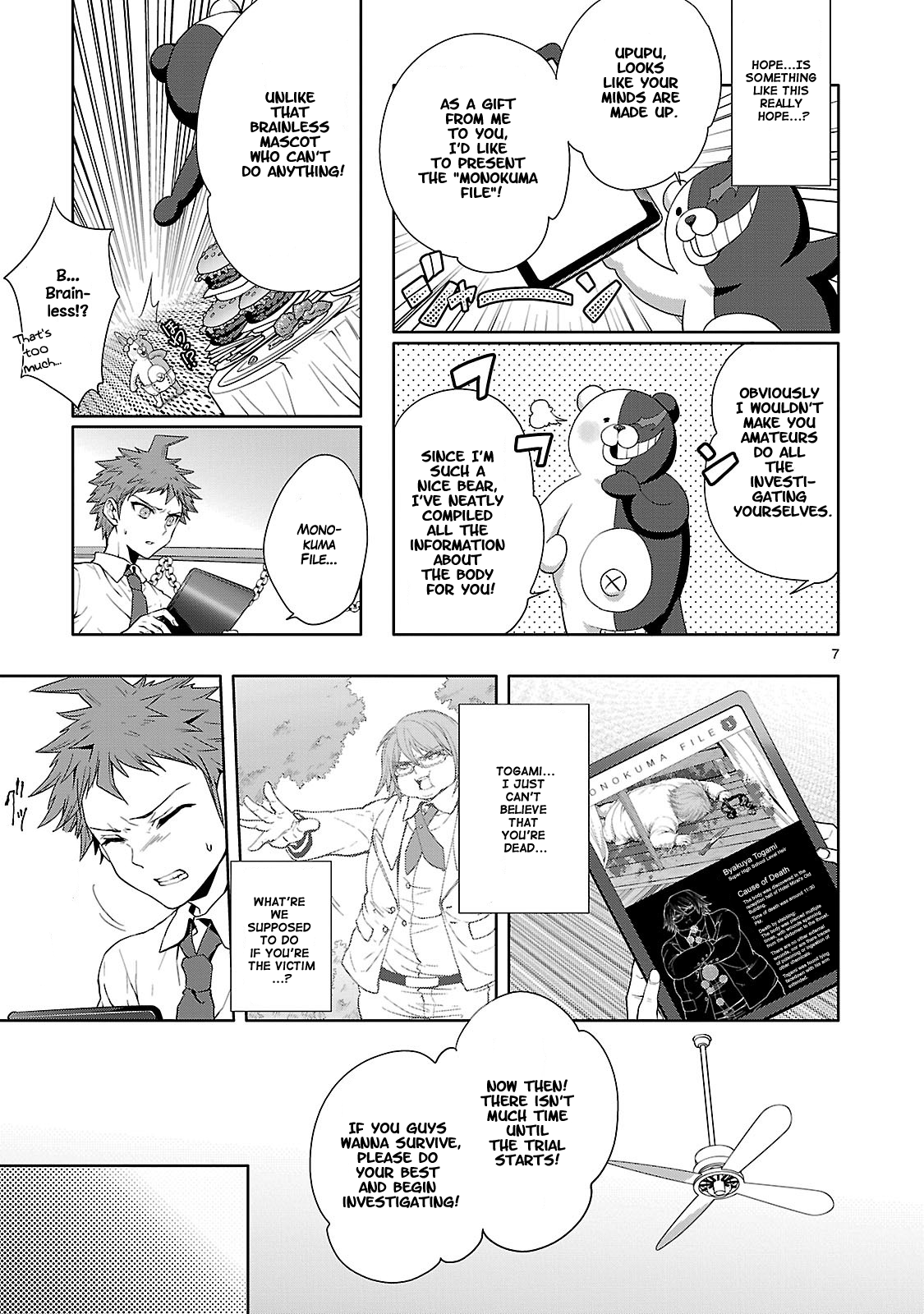 Super Danganronpa 2: Goodbye Despair Academy Chapter 2.1 page 7 - Chapter 2.1: Part 1 - The First Murder