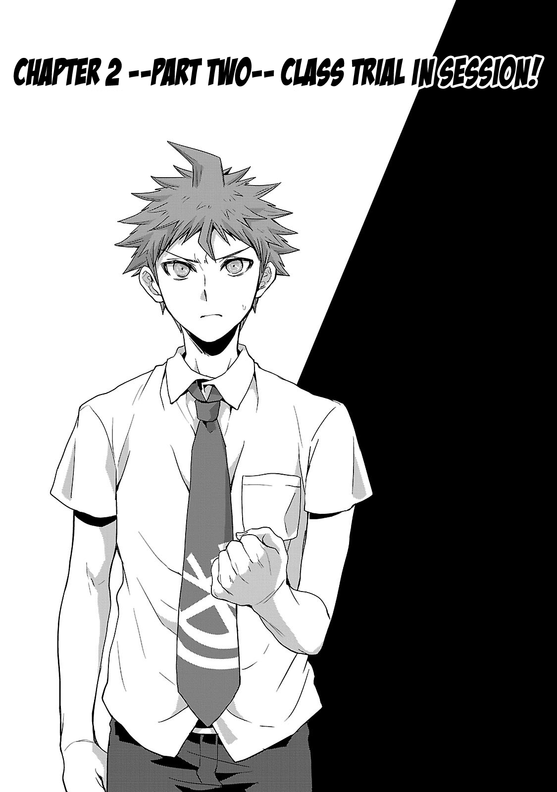 Super Danganronpa 2: Goodbye Despair Academy Chapter 2.2 page 1 - Chapter 2.2: Part Two - Class Trial in Session!