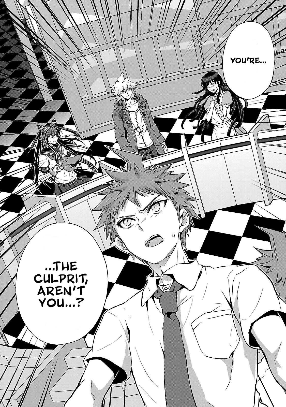 Super Danganronpa 2: Goodbye Despair Academy Chapter 2.2 page 15 - Chapter 2.2: Part Two - Class Trial in Session!