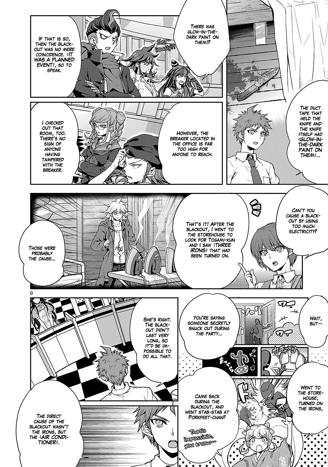Super Danganronpa 2: Goodbye Despair Academy Chapter 2.2 page 9 - Chapter 2.2: Part Two - Class Trial in Session!