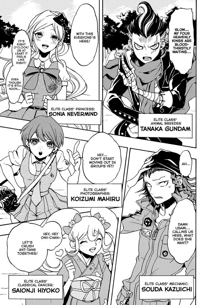 Super Danganronpa 2 - Komaeda Nagito no Kouun to Kibou to Zetsubou Chapter 1 page 12 - Chapter 1