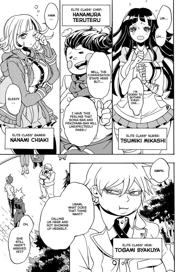 Super Danganronpa 2 - Komaeda Nagito no Kouun to Kibou to Zetsubou Chapter 1 page 14 - Chapter 1