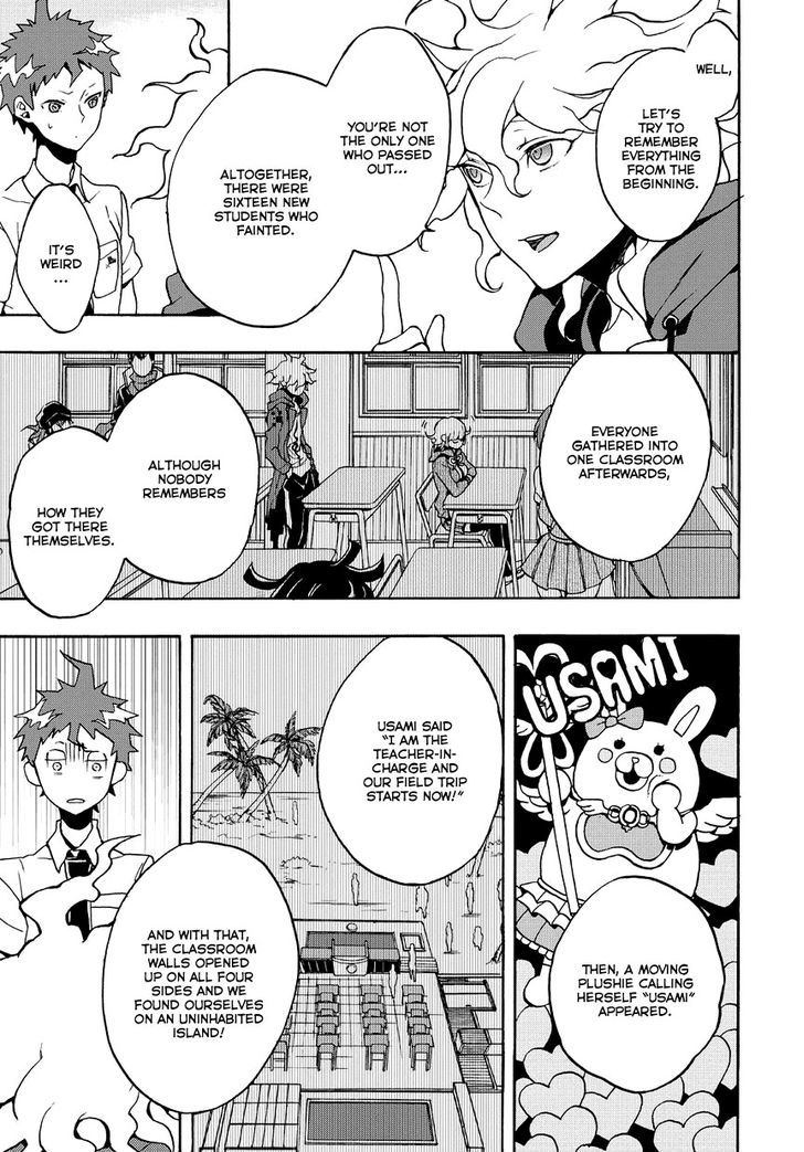 Super Danganronpa 2 - Komaeda Nagito no Kouun to Kibou to Zetsubou Chapter 1 page 8 - Chapter 1