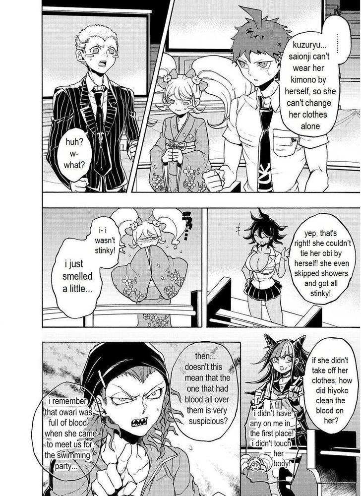 Super Danganronpa 2 - Komaeda Nagito no Kouun to Kibou to Zetsubou Chapter 13 page 4 - Chapter 13 : Class trial