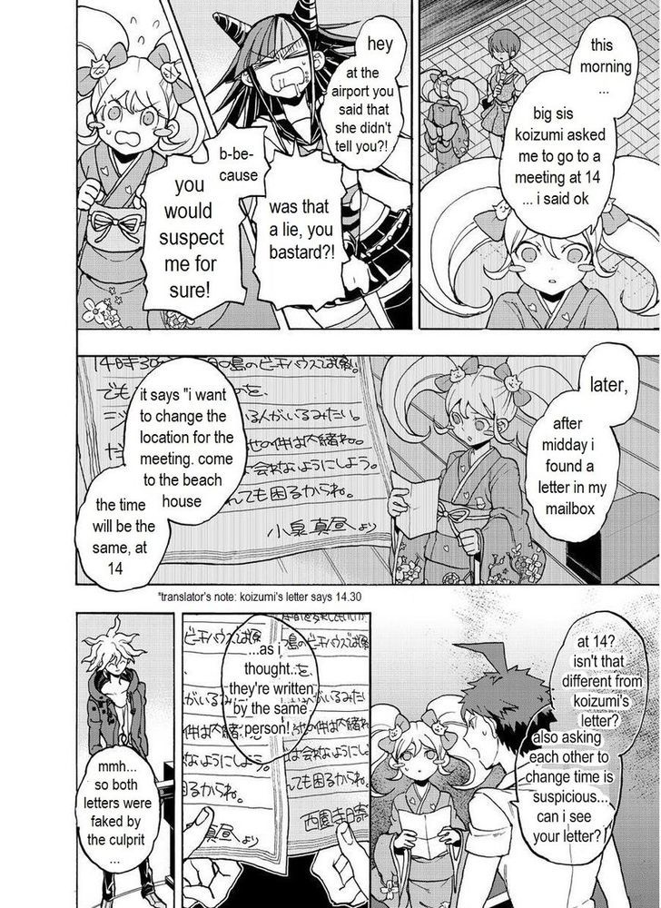 Super Danganronpa 2 - Komaeda Nagito no Kouun to Kibou to Zetsubou Chapter 13 page 8 - Chapter 13 : Class trial