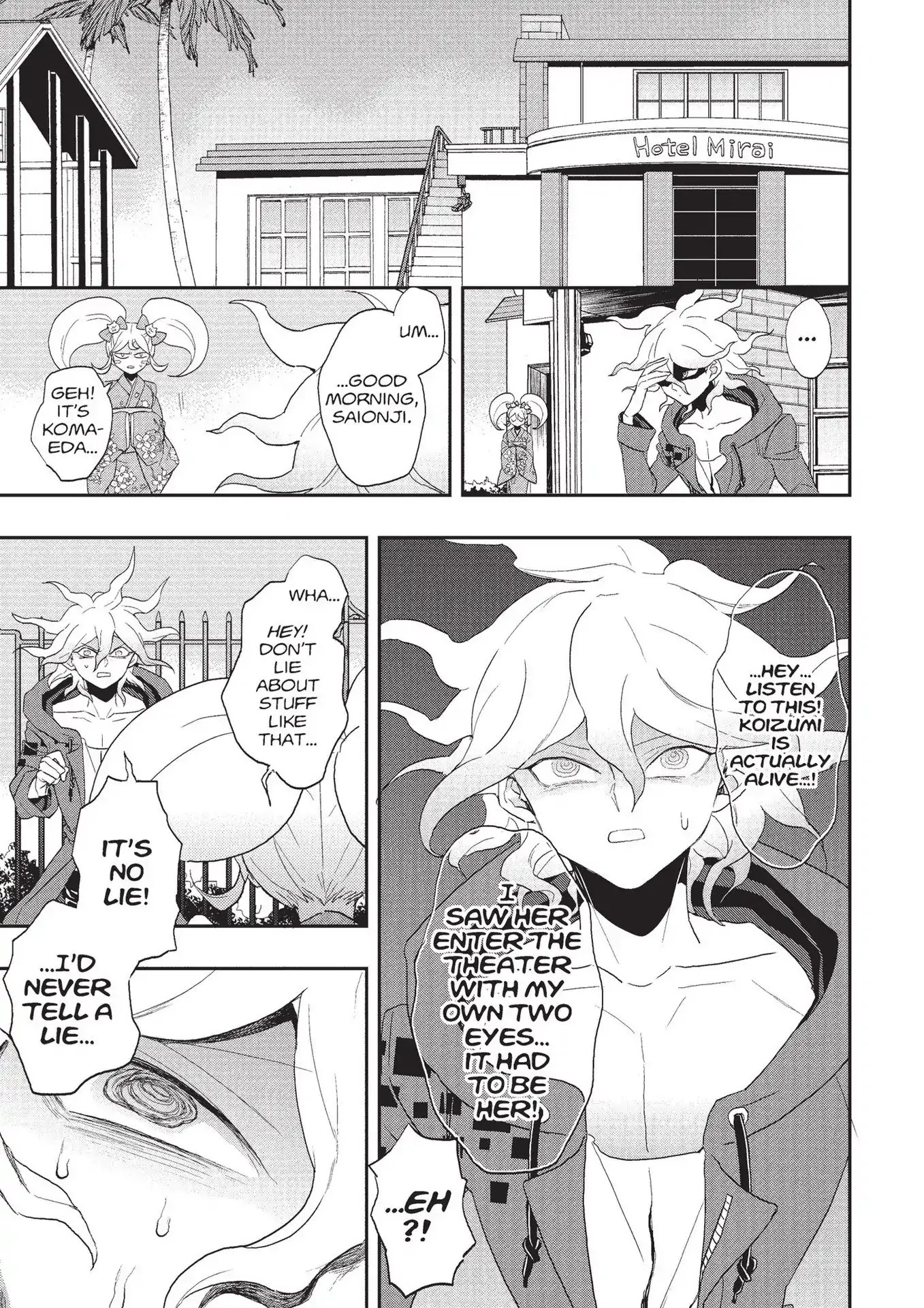 Super Danganronpa 2 - Komaeda Nagito no Kouun to Kibou to Zetsubou Chapter 19 page 7 - Chapter 19: Vol.3 Ep.19