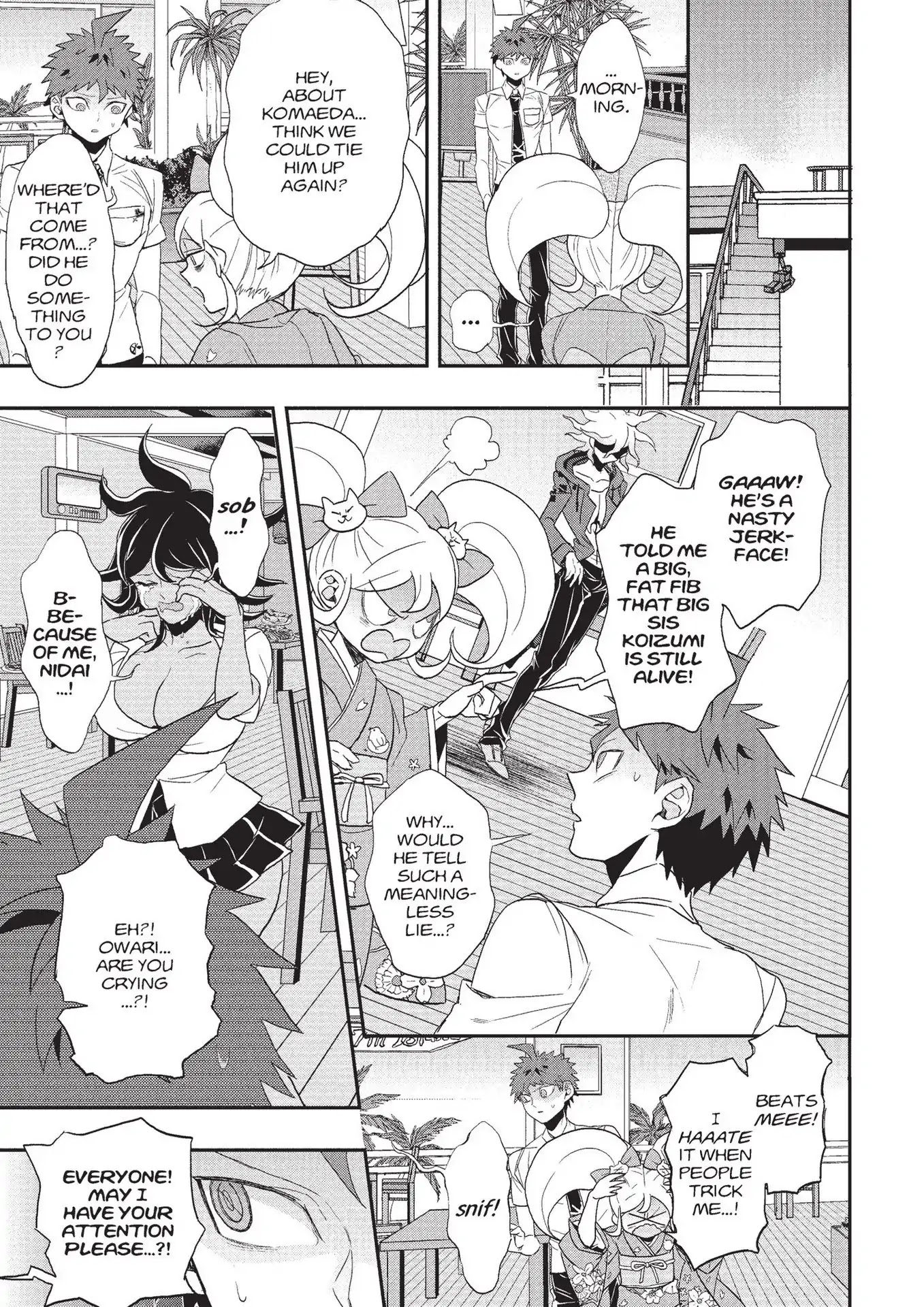Super Danganronpa 2 - Komaeda Nagito no Kouun to Kibou to Zetsubou Chapter 20 page 2 - Chapter 20: Vol.3 Ep.20