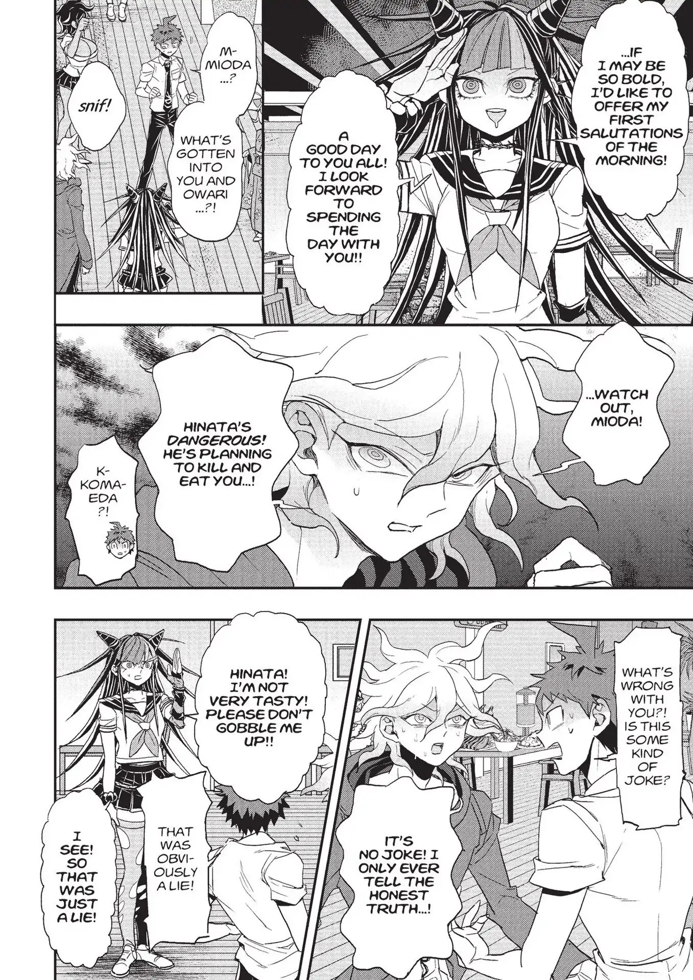 Super Danganronpa 2 - Komaeda Nagito no Kouun to Kibou to Zetsubou Chapter 20 page 3 - Chapter 20: Vol.3 Ep.20