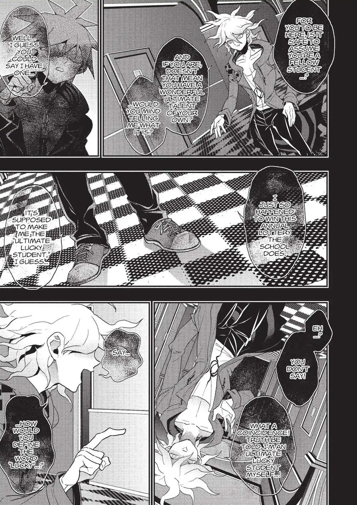 Super Danganronpa 2 - Komaeda Nagito no Kouun to Kibou to Zetsubou Chapter 21 page 3 - Chapter 21: Vol.3 Ep.21