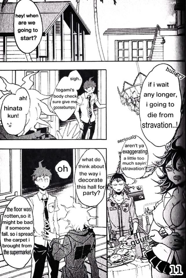 Super Danganronpa 2 - Komaeda Nagito no Kouun to Kibou to Zetsubou Chapter 3 page 11 - Chapter 3 : chapter 3