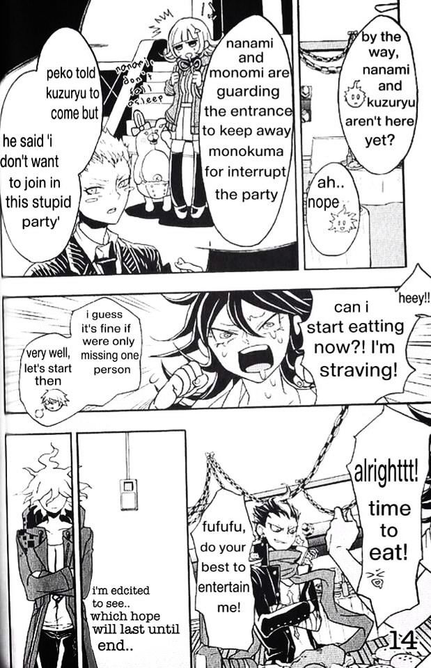 Super Danganronpa 2 - Komaeda Nagito no Kouun to Kibou to Zetsubou Chapter 3 page 14 - Chapter 3 : chapter 3