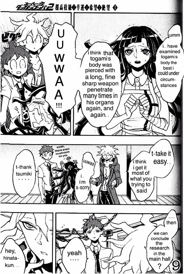 Super Danganronpa 2 - Komaeda Nagito no Kouun to Kibou to Zetsubou Chapter 4 page 9 - Chapter 4 : Chapter 4 + bonus