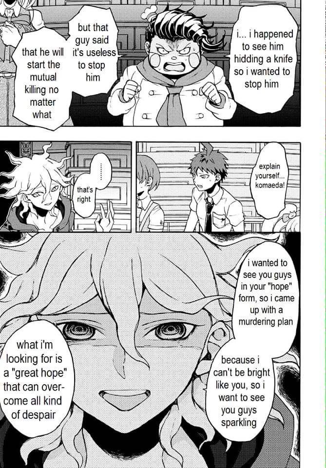 Super Danganronpa 2 - Komaeda Nagito no Kouun to Kibou to Zetsubou Chapter 8 page 1 - Chapter 8 : Good bye Hanamura!