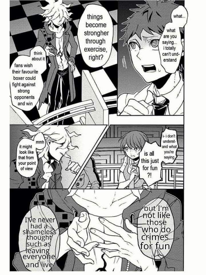 Super Danganronpa 2 - Komaeda Nagito no Kouun to Kibou to Zetsubou Chapter 8 page 3 - Chapter 8 : Good bye Hanamura!